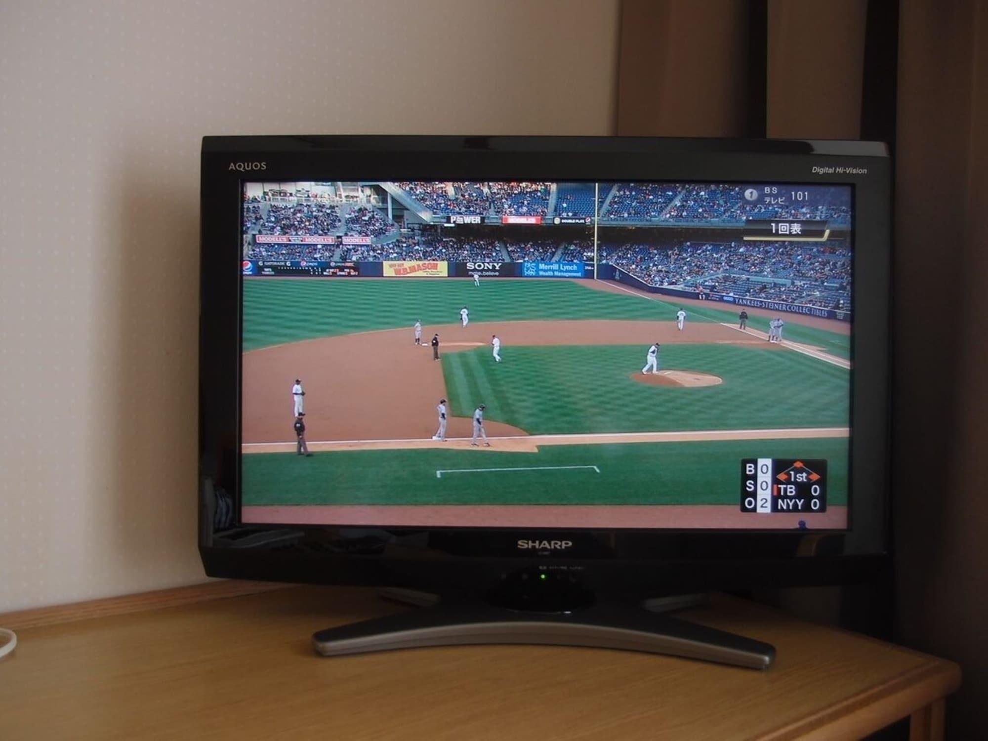 Hotel Granvia Wakayama Exteriör bild A flat screen television